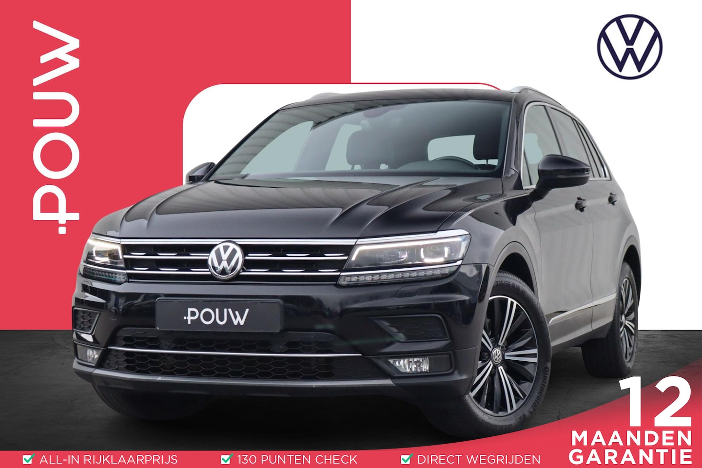 Volkswagen Tiguan - 1.4 TSI 150pk DSG 4Motion Highline | Trekhaak | Leer - AutoWereld.nl