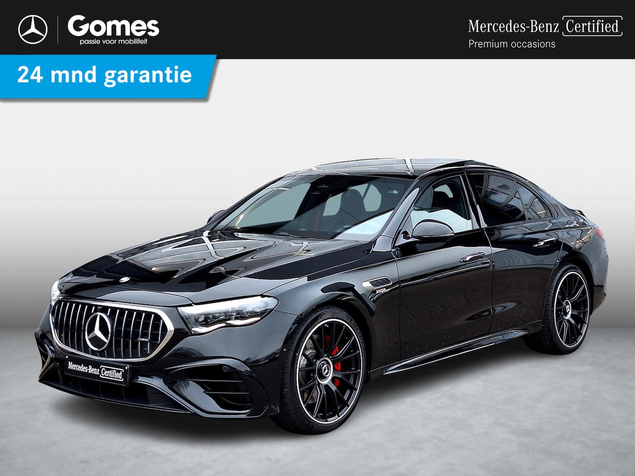 Mercedes-Benz E-klasse - AMG 53 HYBRID 4MATIC+ | Panoramadak | Burmester | Night pakket | 360° Camera | Memory pakk - AutoWereld.nl