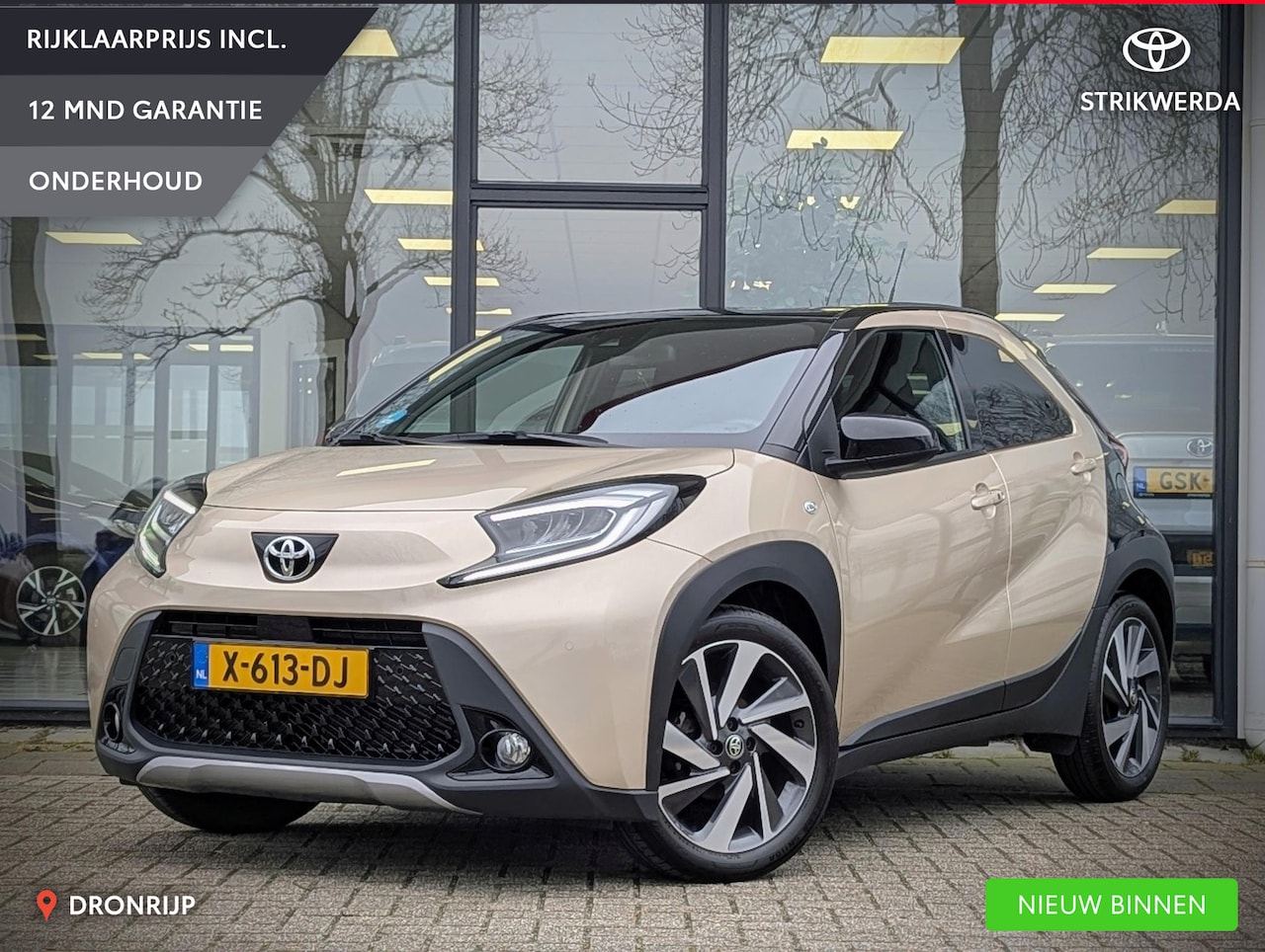 Toyota Aygo X - 1.0 VVT-i MT Premium | JBL | Stoelverw. | PDC V+A | Climate control | Keyless | Qi-lader | - AutoWereld.nl