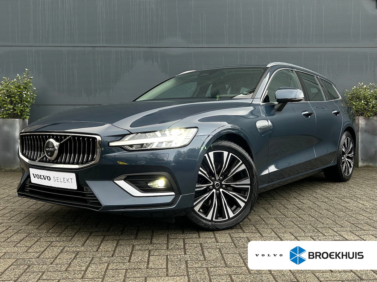 Volvo V60 - 2.0 B3 Plus Bright | Harman/Kardon | 360 Camera | Trekhaak | Google | - AutoWereld.nl