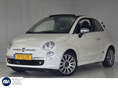 Fiat 500 C - 0.9 TwinAir Lounge | Cabrio | Bluetooth | Parkeersensoren | Navigatie