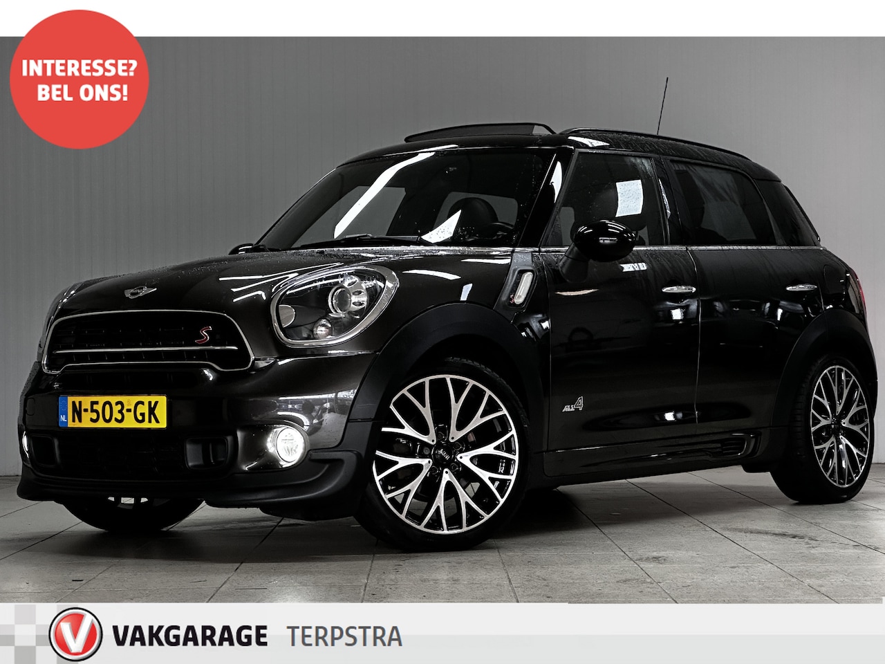 MINI Countryman - Mini 2.0 Cooper SD ALL4 Chili/ Automaat/ Panorama-Dak/ 19'' LMV/ LED Koplampen/ Harman-Kar - AutoWereld.nl