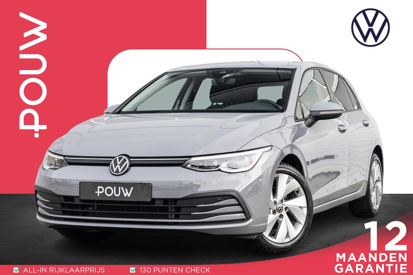 Volkswagen Golf - 1.5 TSI 130pk Life | Achteruitrijcamera | Navigatie | Stoelverwarming - AutoWereld.nl