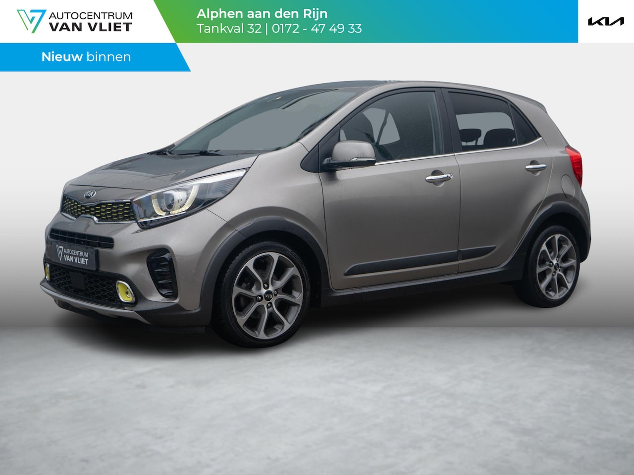 Kia Picanto - 1.0 T-GDI X-Line | Stoel en stuurverwarming | Navigatie | Achteruitrijcamera | - AutoWereld.nl