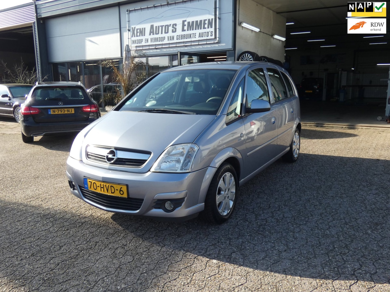 Opel Meriva - 1.6-16V Temptation|Airco|LM Velgen|Cruise Control|Trekhaak.. - AutoWereld.nl