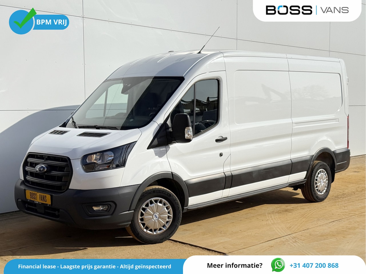 Ford Transit - 2.0 TDCI 130PK Airco Cruise Control Lane Assist Parkeersensoren - AutoWereld.nl