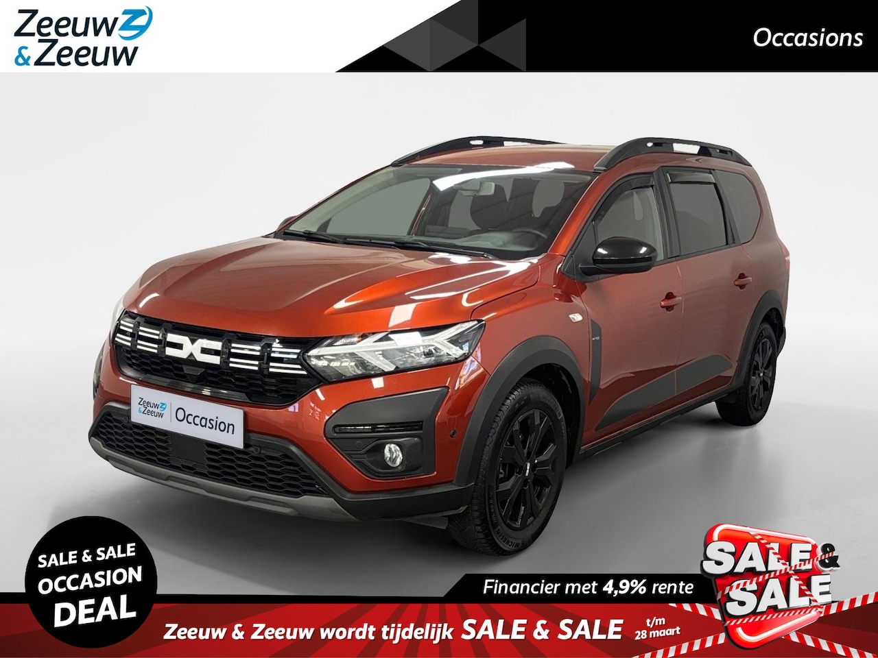 Dacia Jogger - 1.0 TCe 100 Bi-Fuel Extreme 5p. NAVI AIRCO CAMERA CRUISE CONTROLE PARKEERSENSOREN TREKHAAK - AutoWereld.nl