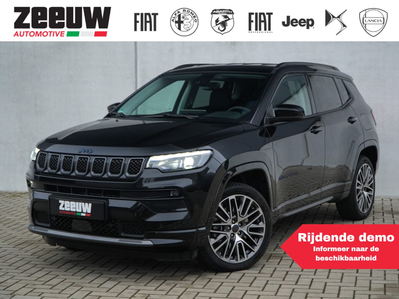 Jeep Compass - 4xe 240 PK Hybrid Summit | Leder | Winter | Navi | Premium | 19" - AutoWereld.nl