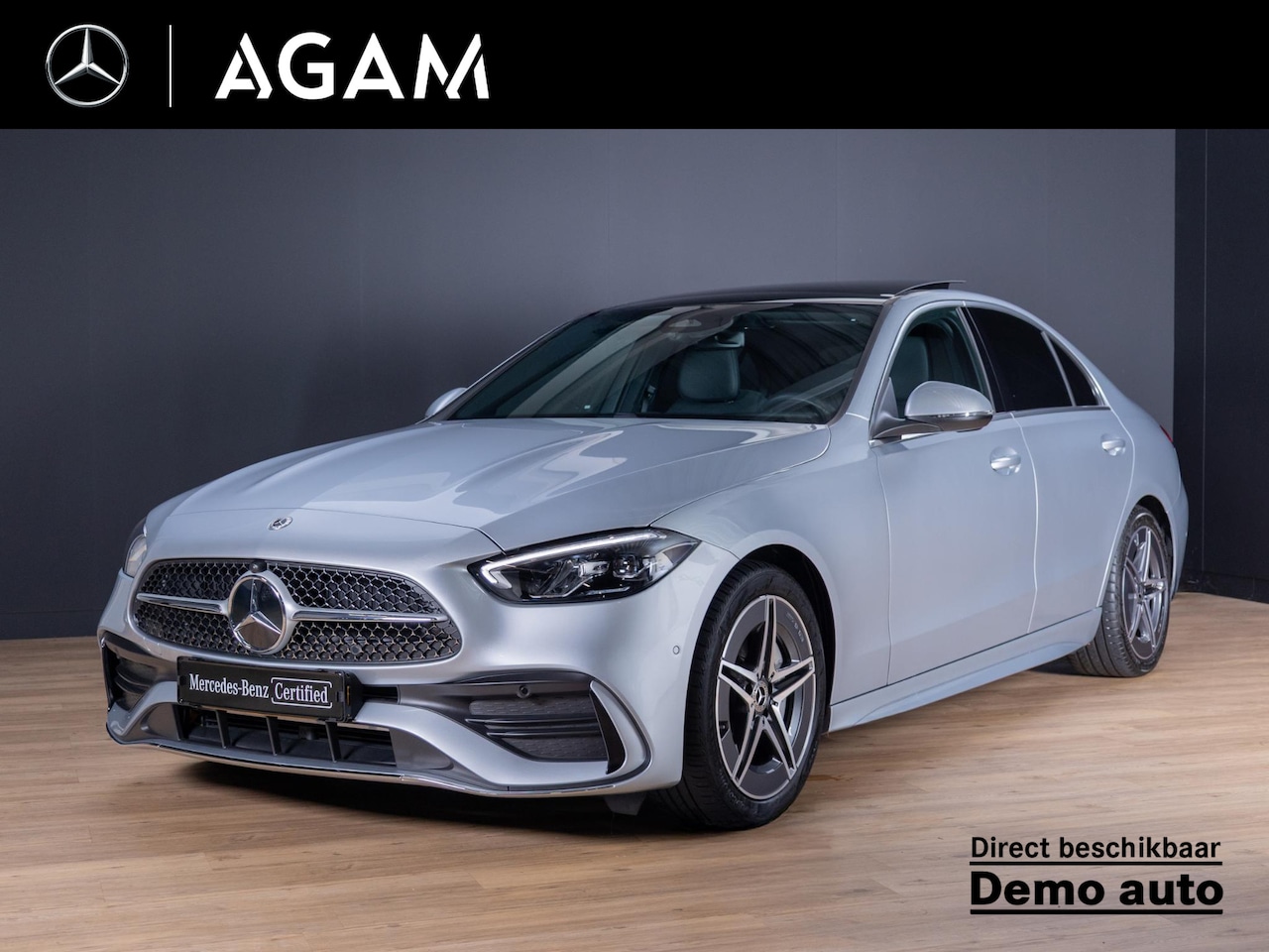 Mercedes-Benz C-klasse - Limousine 180 Star Edition AMG Line Panorama dak - AutoWereld.nl