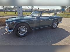 Triumph TR5 - TR250 Soft Top/OVERDRIVE/CHROOM SPAAKWIELEN