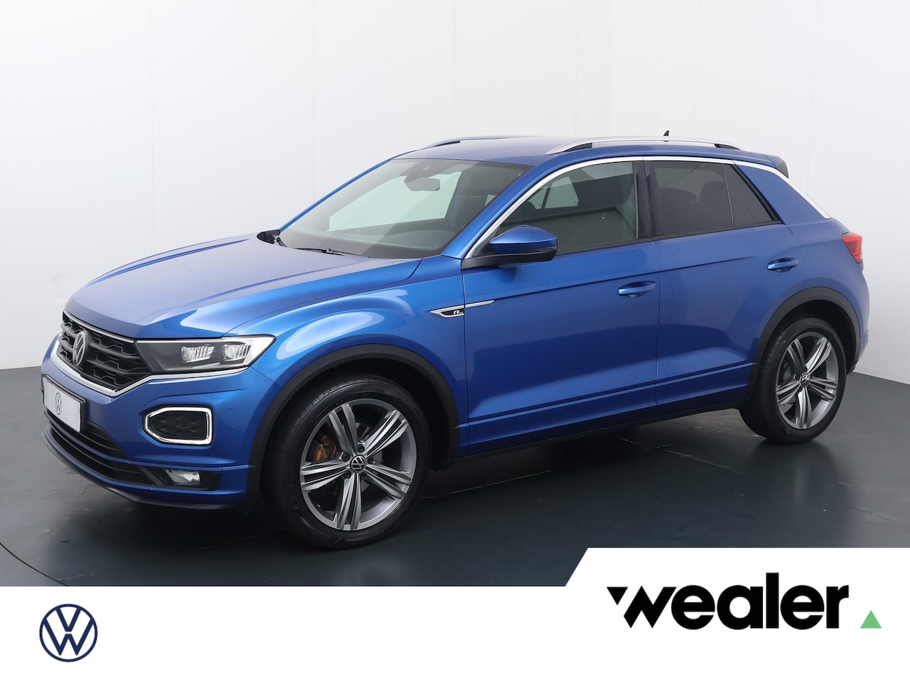 Volkswagen T-Roc - 1.5 TSI Sport Business R | 150 PK | Automaat | Trekhaak | Multifunctioneel stuurwiel | Cru - AutoWereld.nl