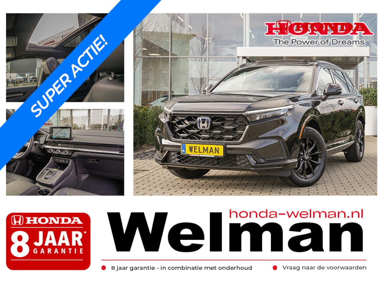 Honda CR-V - 2.0 e:PHEV ADVANCE TECH - AKTIE - NIEUW - PLUG -IN HYBRID - AUTOMAAT - AutoWereld.nl