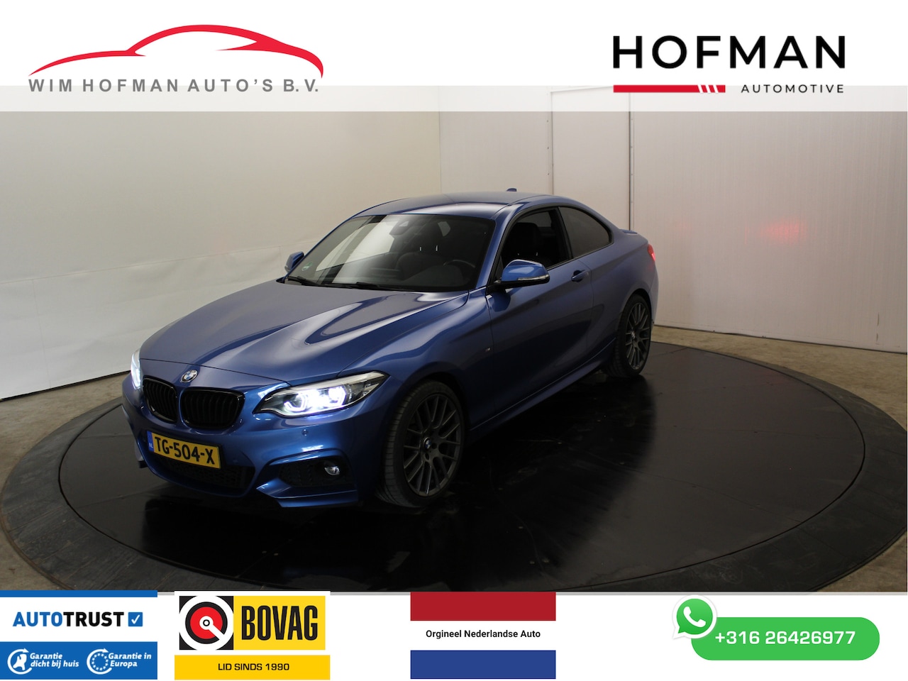 BMW 2-serie Coupé - 220i High Executive M-Sport Camera Leder mem Seats - AutoWereld.nl