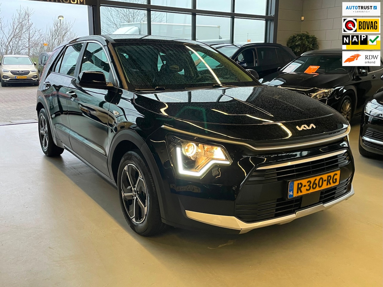 Kia Niro - 1.6 GDi Hybrid ComfortLine 1.6 GDi Hybrid ComfortLine, Aut, Acc, Cam, Carplay, Lmv, Climate, 1e eig afk, Geen import, - AutoWereld.nl