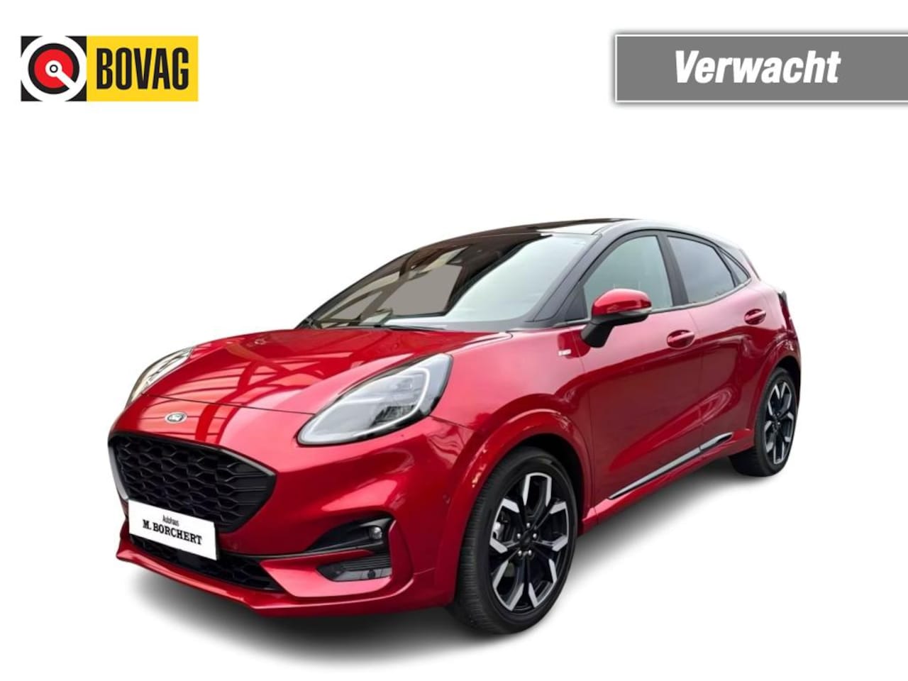 Ford Puma - 1.0i Ecoboost Hybr.ST-Line-X Navi Leder Climate Cruise Camera 18LM - AutoWereld.nl