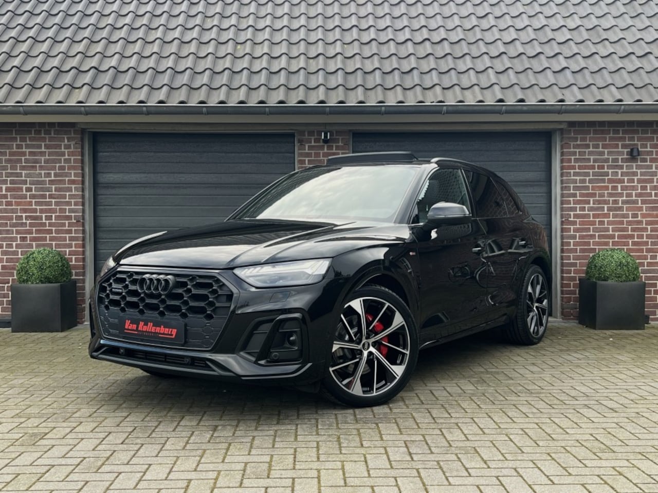 Audi Q5 - 55 TFSI-E 367 PK S-LINE QUATTRO B-O LUCHTVERING PANO 21″ BLACK - AutoWereld.nl