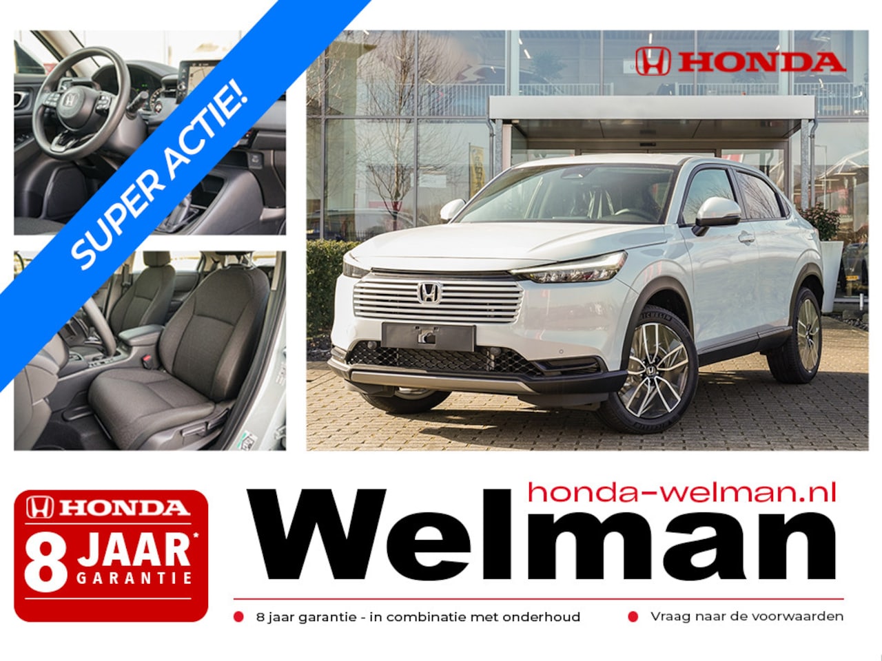 Honda HR-V - 1.5i e:HEV ELEGANCE - AKTIE - DIRECT RIJDEN! - AutoWereld.nl