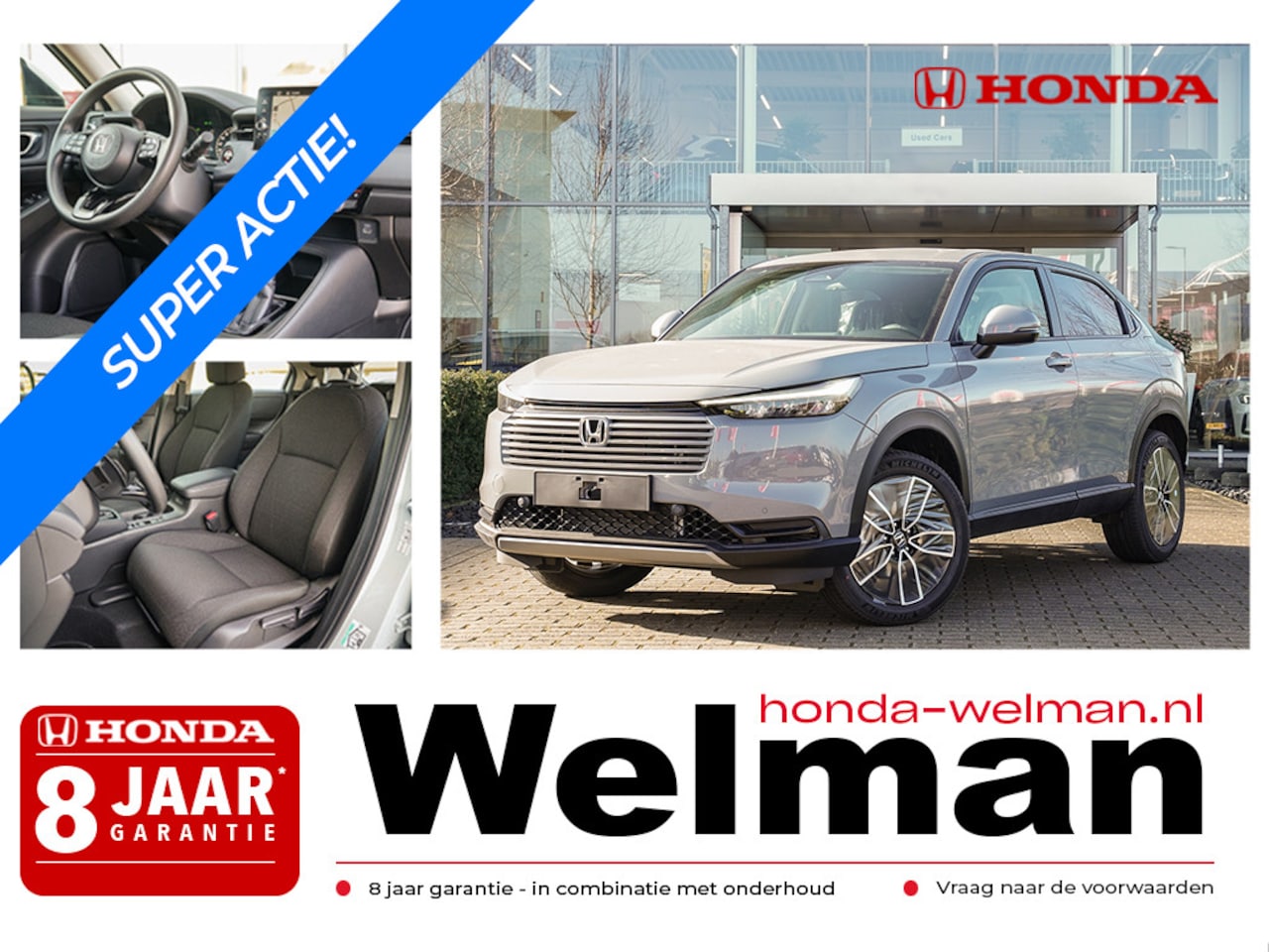 Honda HR-V - 1.5i e:HEV ELEGANCE - AKTIE - DIRECT RIJDEN! - AutoWereld.nl