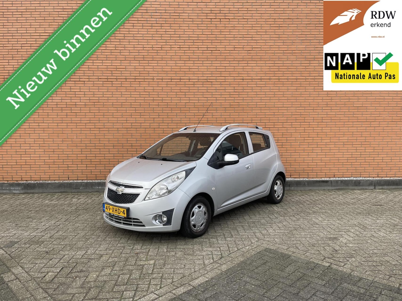 Chevrolet Spark - 1.0 Bi-Fuel 2012 153DKM | NAP | AIRCO | APK - AutoWereld.nl