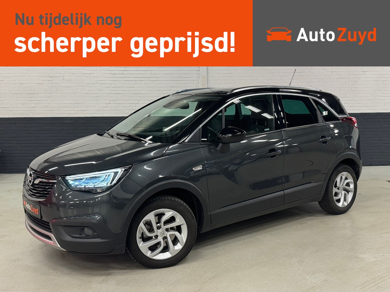 Opel Crossland X - 1.2 Turbo Ultimate Automaat / Navi / Carplay / Camera / Stoel-stuurverwarming - AutoWereld.nl