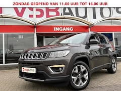 Jeep Compass - 1.4 MULTI-AIR 140PK NIGHT-EAGLE HALF-LEER NAVI CAMERA CARPLAY AIRCO LMV PDC