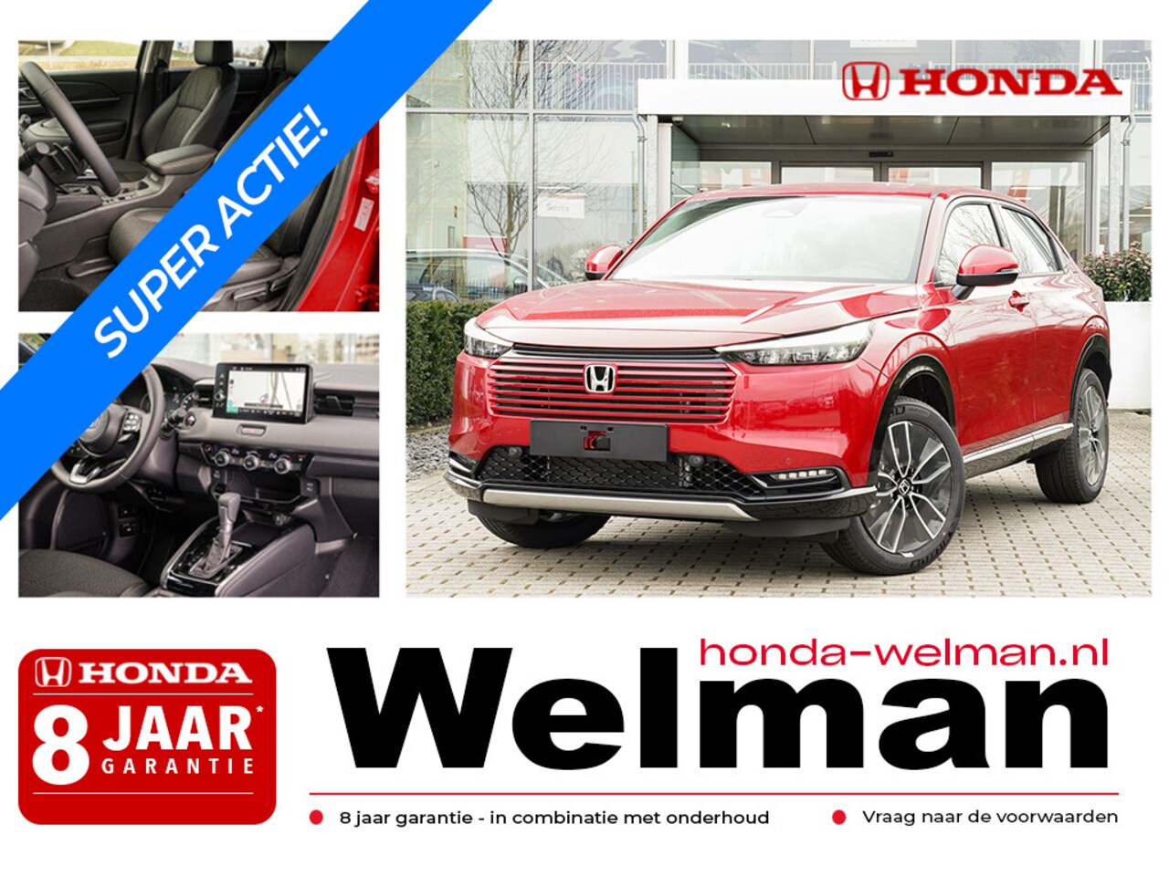 Honda HR-V - 1.5i e:HEV ADVANCE - AKTIE - DIRECT RIJDEN! - AutoWereld.nl
