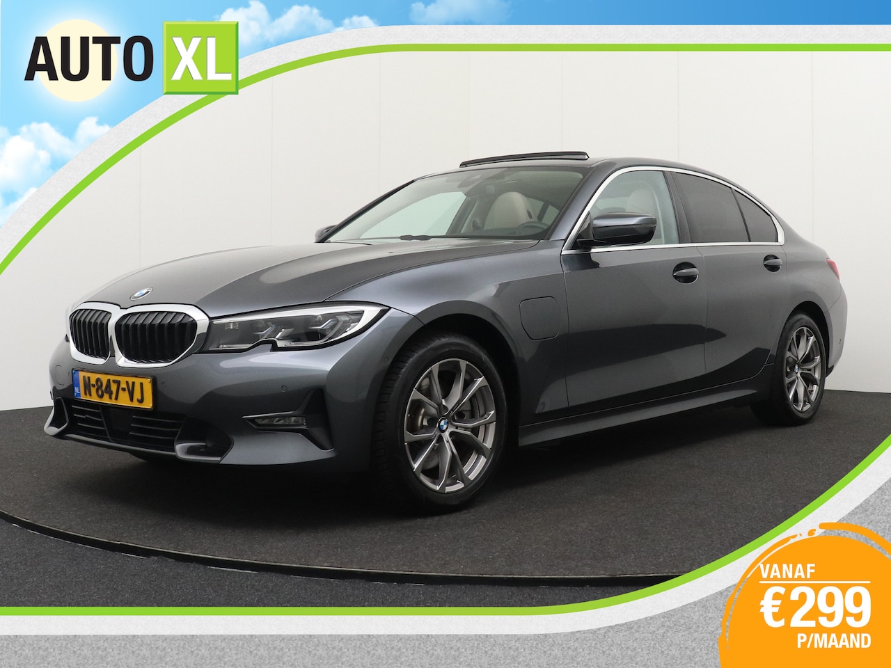 BMW 3-serie - 320e 279 PK Aut. M-Sport Schuif-/kanteldak Adap.Cruise Leder - AutoWereld.nl