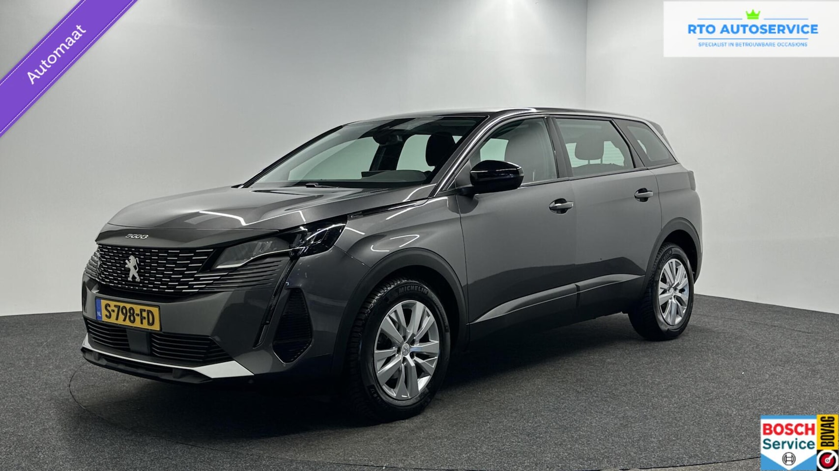 Peugeot 5008 - 1.2 PureTech Active Pack Business CAMERA NAVI ECC CRUISE. - AutoWereld.nl