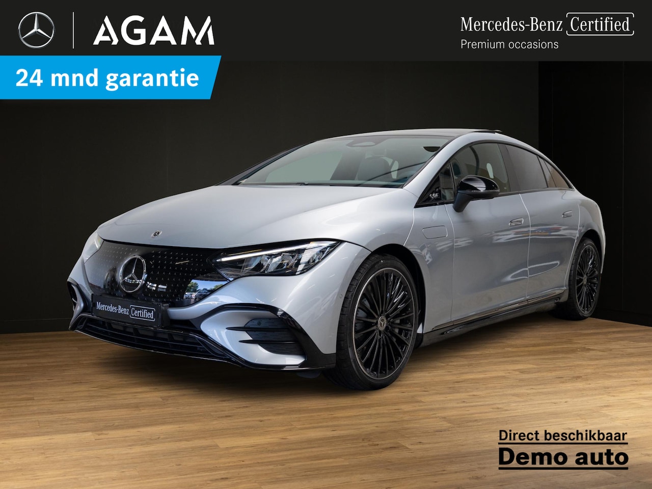 Mercedes-Benz EQE - Limousine 300 Business Solution AMG 90 kWh Panorama dak - AutoWereld.nl