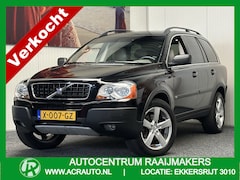 Volvo XC90 - 2.5 T AWD SUMMUM 7 PERSOONS YOUNGTIMER LEDER NAVIGATIE CRUISE CONTROL CLIMATE CONTROL BLUE