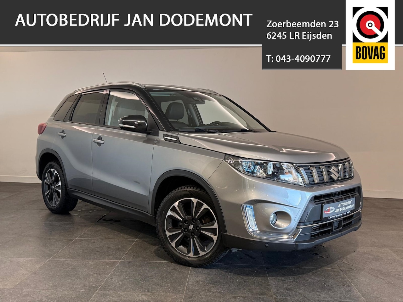 Suzuki Vitara - 1.4 Boosterjet 140pk Aut Stijl Schuif-kanteldak/Navi/Apple en android carplay/cruise contr - AutoWereld.nl