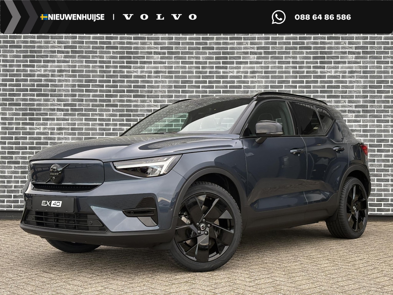 Volvo EX40 - Single Motor Ext. Range Ultra Bl. Ed. Eur. 82 kWh | Harman Kardon Audio | Dode hoek detect - AutoWereld.nl