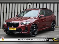 BMW X3 - xDrive30e High Executive M-Sport Pano Head-Up Trekhaak Keyless *Aventurin Red Metallic* Un