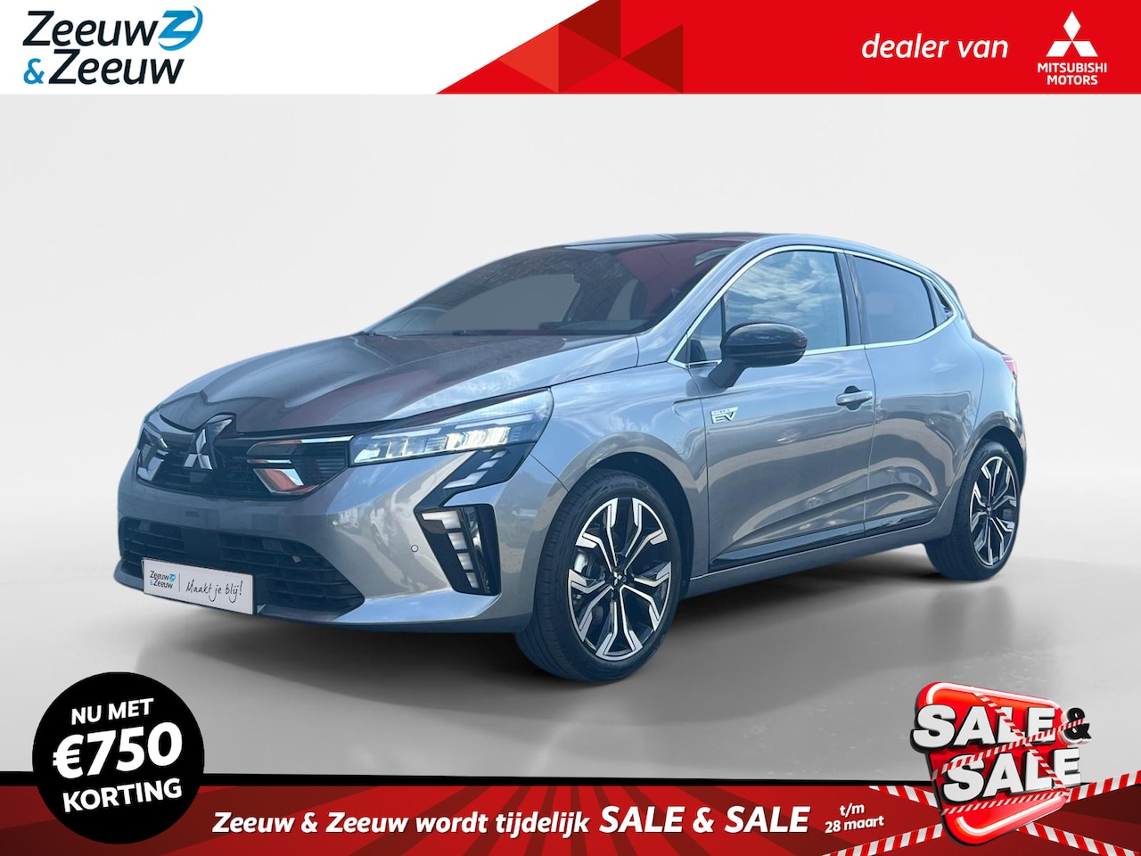 Mitsubishi Colt - 1.6 HEV Intense+ | DEMO | Automaat | Navigatie | Stoel en stuurverwarming | PDC V+A | Carp - AutoWereld.nl