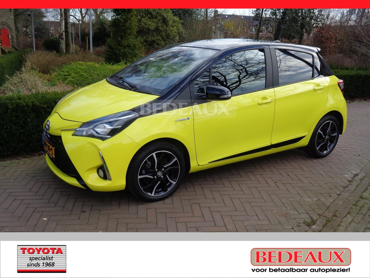 Toyota Yaris - 1.5 Hybrid 100pk 5D CVT Bi-Tone YELLOW EDITION / liefhebbersauto ! - AutoWereld.nl