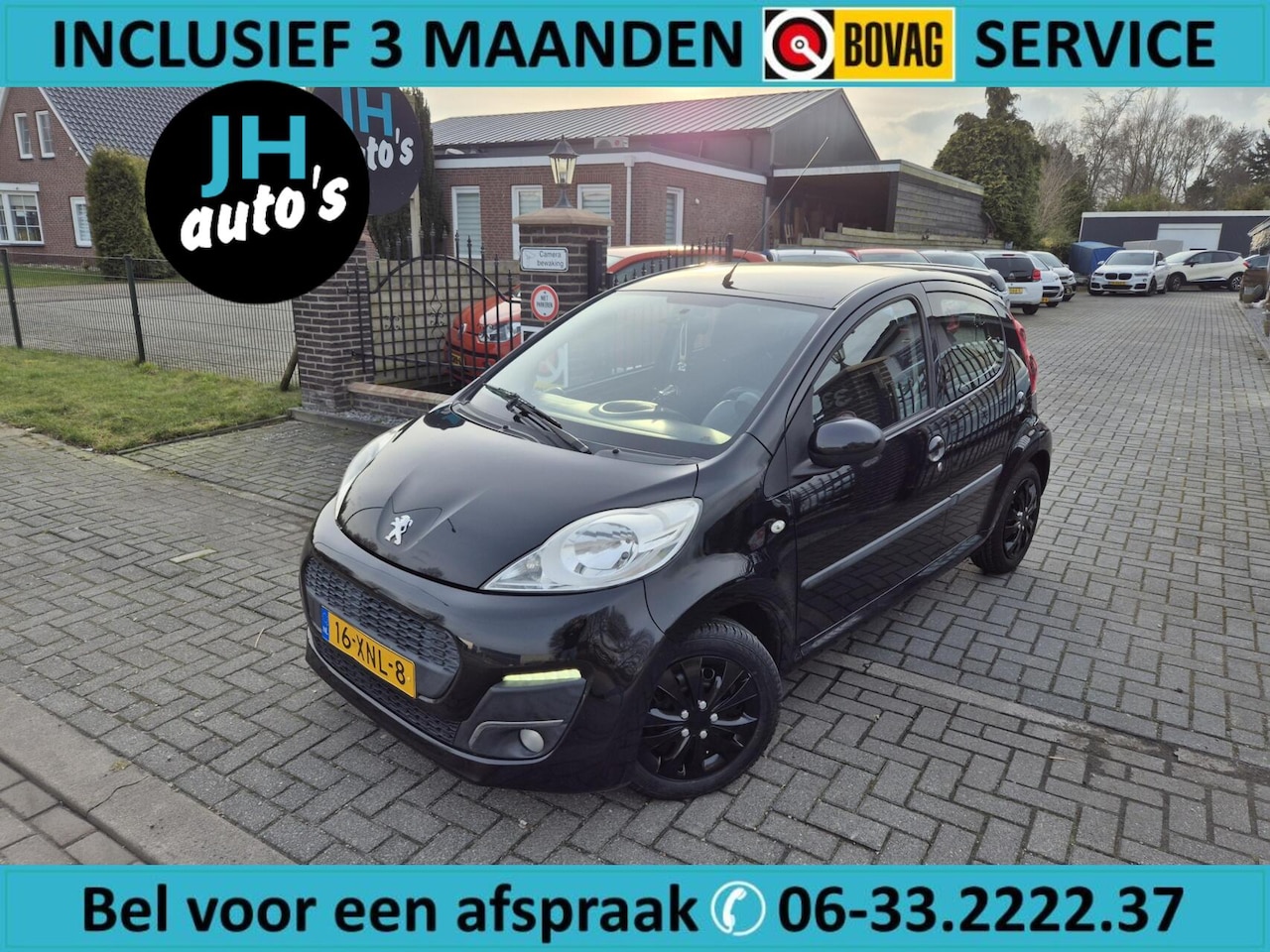 Peugeot 107 - 1.0 Active 5-DRS|LED|AIRCO|ELECKTR-PAKKET - AutoWereld.nl