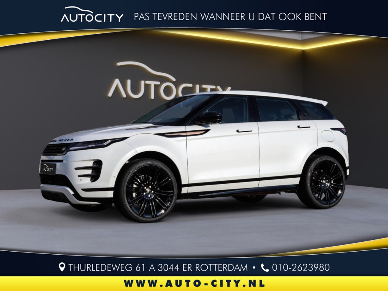 Land Rover Range Rover Evoque - 1.5 P300e AWD Dynamic SE HUD l 360 Camera l Pano l VOL OPTIES - AutoWereld.nl