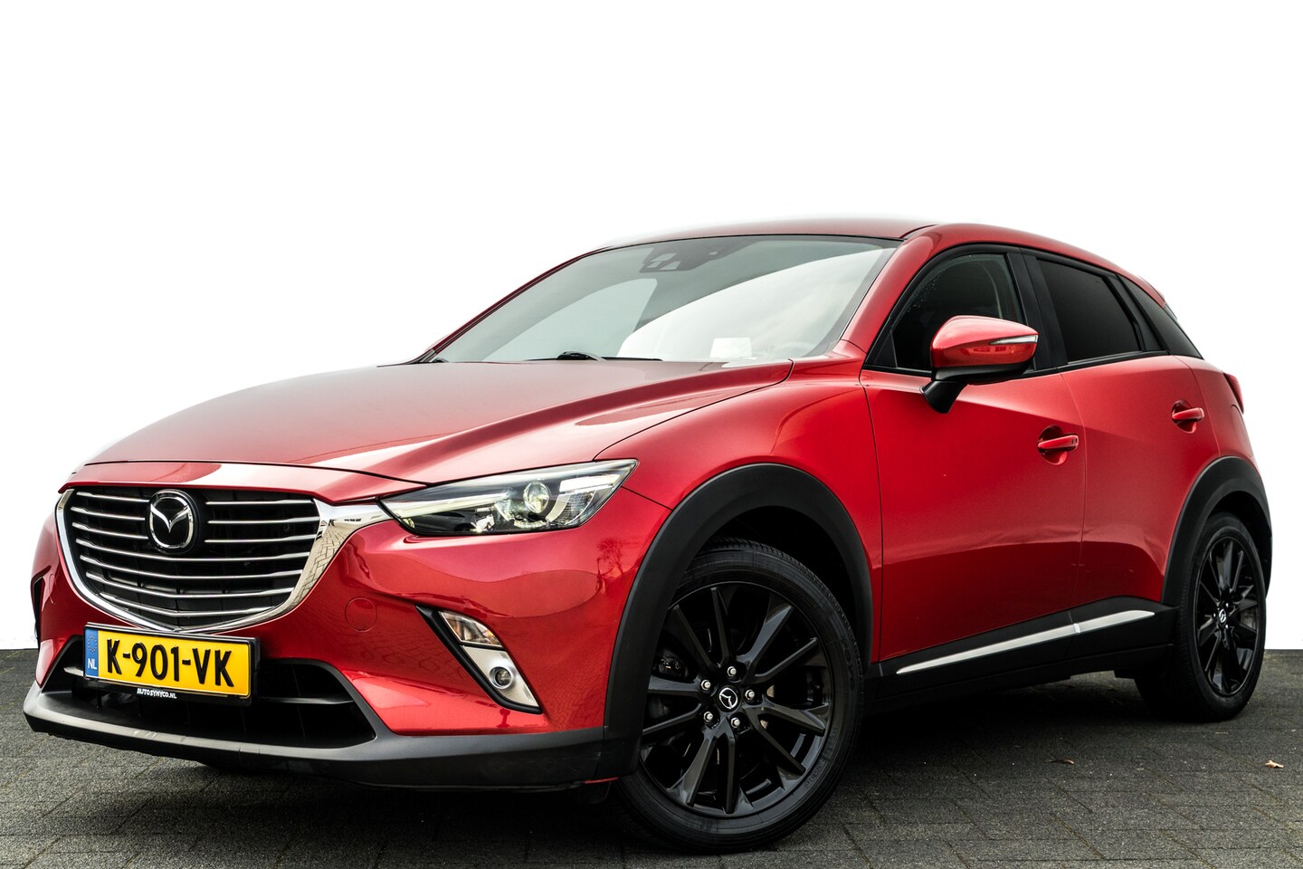 Mazda CX-3 - 2.0 SkyActiv-G 120 GT-M | Trekhaak | Leder | Adapt. Cruise | 18 inch LMV | Head-up - AutoWereld.nl