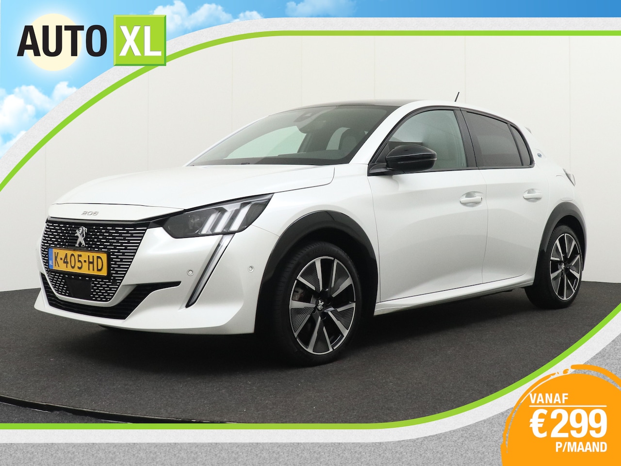 Peugeot e-208 - EV GT Pack 50 kWh Carplay Adapt. Cruise Stoelverw. - AutoWereld.nl