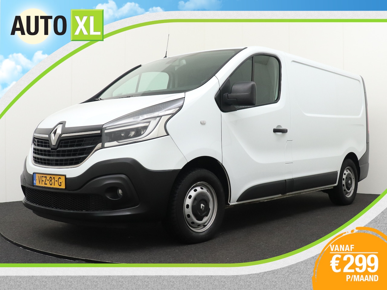 Renault Trafic - 1.6 dCi 95 T27 L1H1 Comfort 3-Pers Airco Cruise LED - AutoWereld.nl