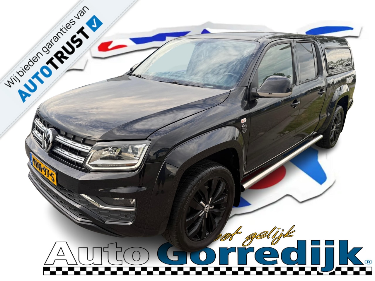 Volkswagen Amarok - 3.0 TDI 4Motion DC Aventura V6 258Pk 5Pers. Dubbele Cabine XL ROAD RANGER SPER Grijs Kente - AutoWereld.nl