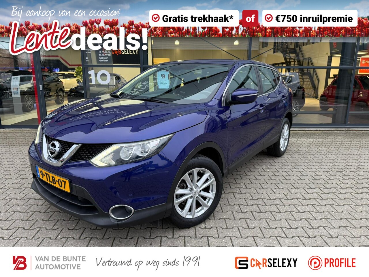 Nissan Qashqai - 1.2 Acenta *Trekhaak & Navigatie* - AutoWereld.nl