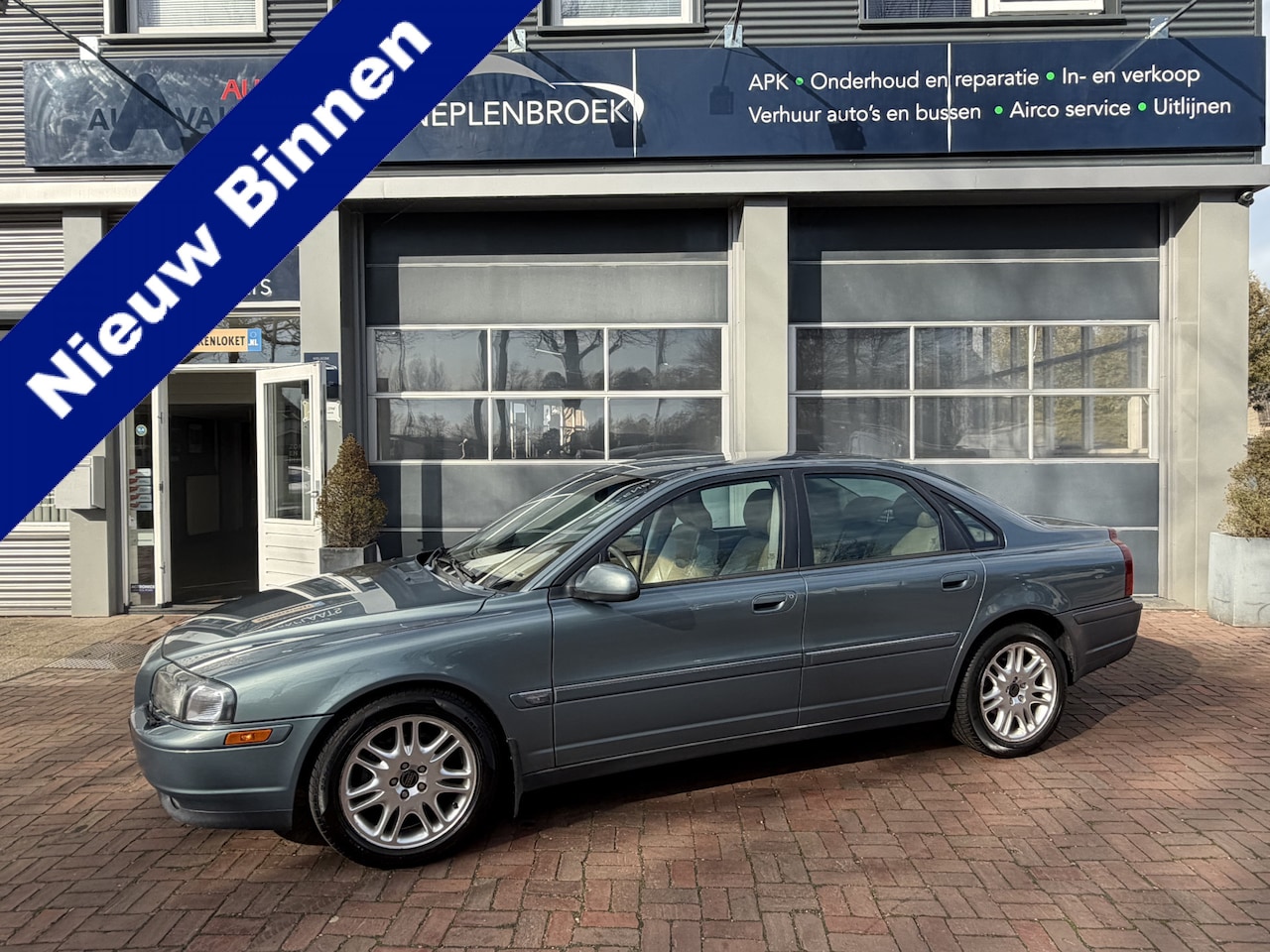 Volvo S80 - 2.4T Dynamic Bj 2003 Automaat,Leer,Navi,18Inch,Cruise 200PK  youngtimer - AutoWereld.nl