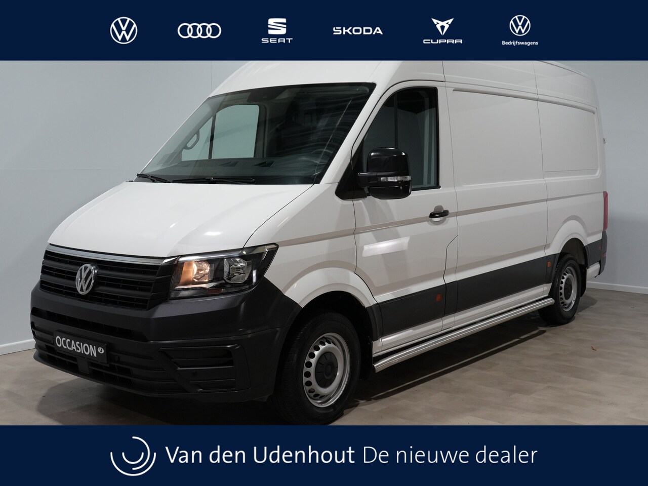 Volkswagen Crafter - 35 2.0 TDI 140pk DSG L3H3 Navigatie Camera comfort stoel Android/Carplay - AutoWereld.nl