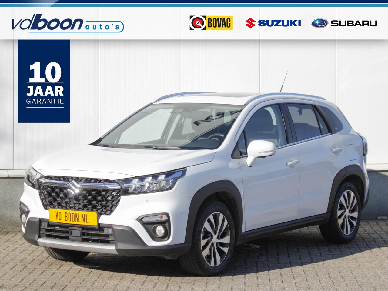 Suzuki S-Cross - 1.4 Boosterjet Style Smart Hybrid | Navi | Leder | Panodak | Adap. Cruise | Lm-Velgen - AutoWereld.nl