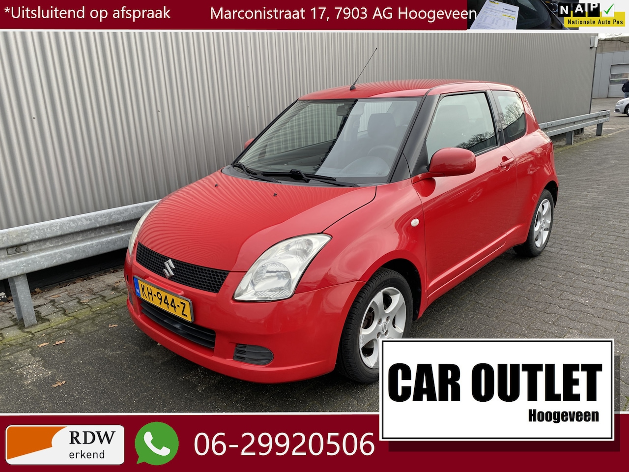 Suzuki Swift - 1.3 GA met Airconditioning, Licht metaal EN Nieuwe APK! – Inruil Mogelijk – - AutoWereld.nl