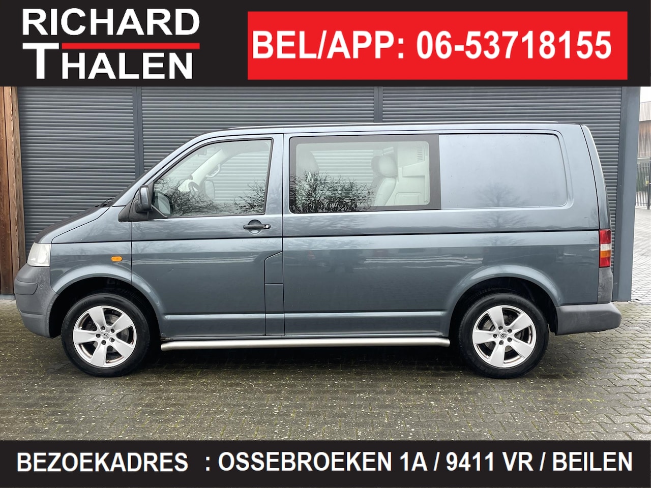 Volkswagen Transporter - BESTEL 2.5 TDI 130 pk DC L1H1 - AutoWereld.nl