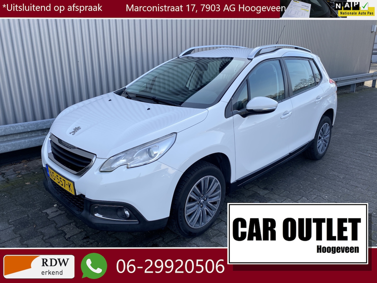 Peugeot 2008 - 1.2 VTi Active Pack Premium 118Dkm, Airconditioning, CruiseControl, Historie aanwezig, – I - AutoWereld.nl
