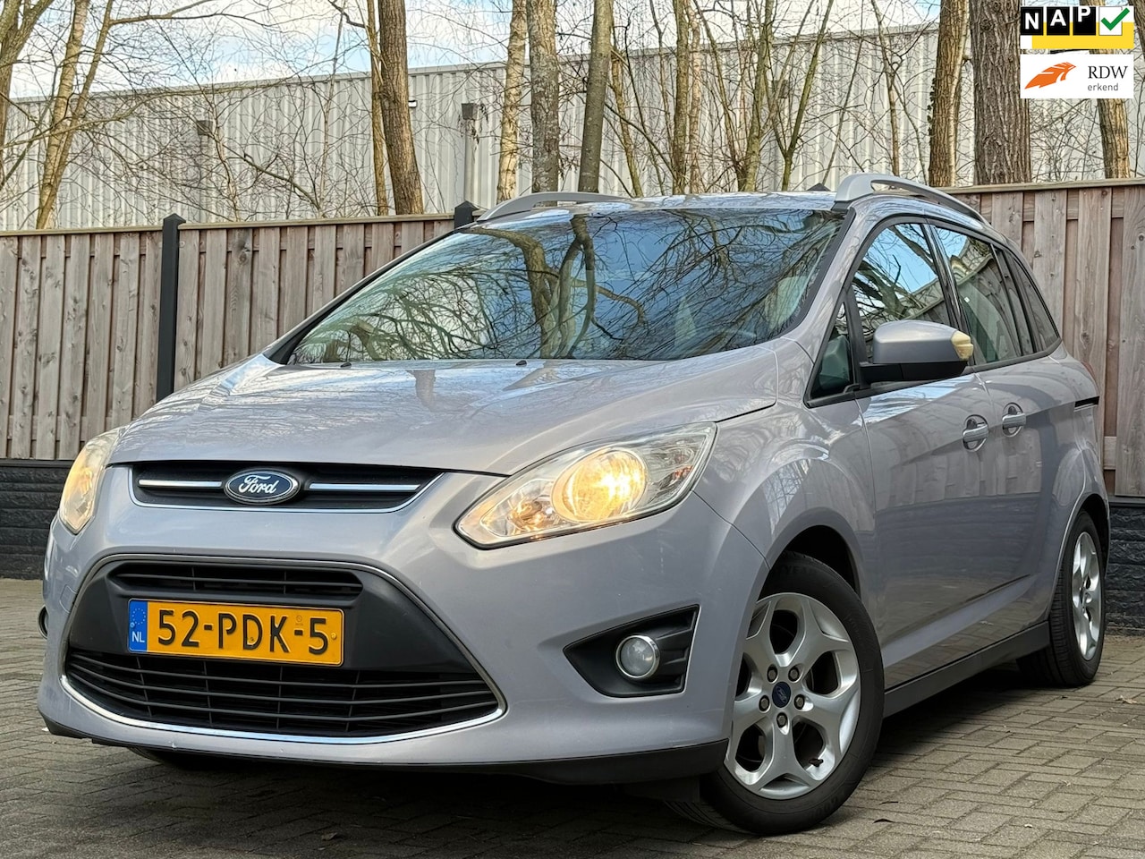 Ford Grand C-Max - 1.6 Trend 7p. Nl Auto I APK I AIRCO I LMV I NETTE AUTO - AutoWereld.nl