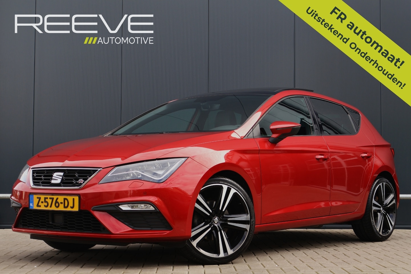 SEAT Leon - 1.4 EcoTSI FR Business Intense Automaat | Virtual Cockpit | Panoramadak | Trekhaak | Stoel - AutoWereld.nl
